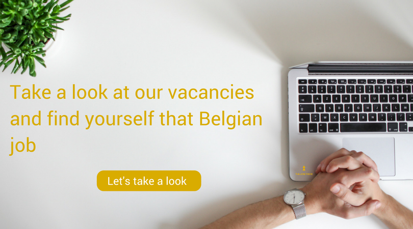 Finding a job in Belgium international